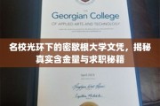 密歇根大学文凭背后的职场价值，名校光环下的求职攻略解析
