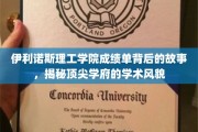 解码伊利诺斯理工，揭秘精英摇篮的成绩单密码