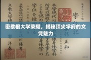 解码密歇根大学，探寻顶尖学府文凭的独特魅力
